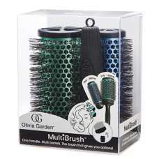 OLIVIA GARDEN СИСТЕМА MULTIBRUSH КОМПЛЕКТ (РУКОЯТКА + MB-36B + MB-56B)