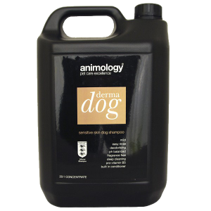 Шампунь ANIMOLOGY DERMA DOG для чувствительной кожи 5л.